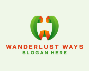 Eco Vegetable Plant logo design