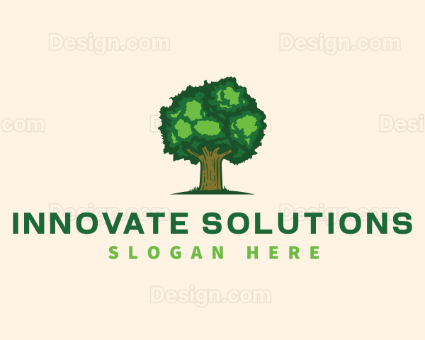 Environment Tree Nature Logo