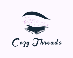 Eyelash Perm Beautician logo design