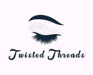 Eyelash Perm Beautician logo design