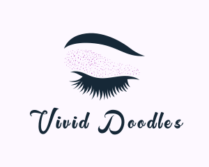 Eyelash Perm Beautician logo design