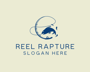 Fish Fishing Rod logo