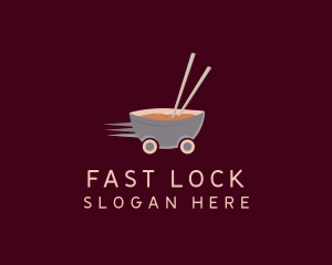 Fast Food Delivery  logo design