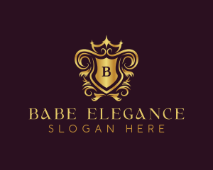 Classic Elegant Crest logo design