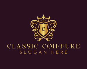 Classic Elegant Crest logo design