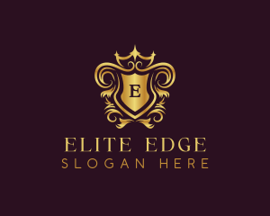 Classic Elegant Crest logo design