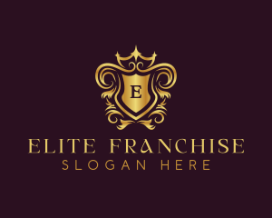 Classic Elegant Crest logo design