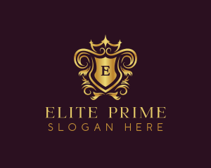 Classic Elegant Crest logo design