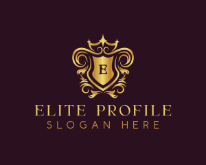 Classic Elegant Crest logo design