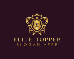 Classic Elegant Crest logo design