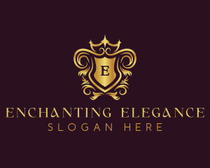 Classic Elegant Crest logo design