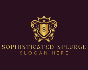 Classic Elegant Crest logo design