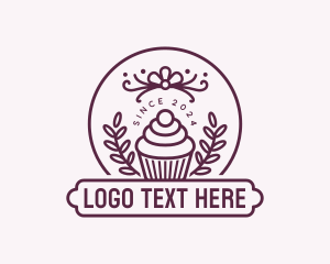 Cupcake Pastry Dessert logo