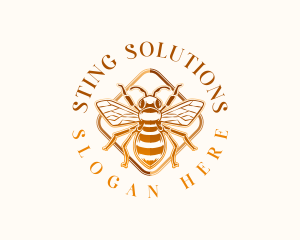 Bee Wings Farm logo design