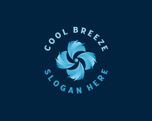 Propeller Fan Cooling logo design