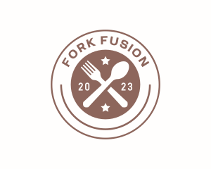 Spoon Fork Restaurant logo design