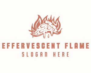 Flame Pizza Restaurant logo design