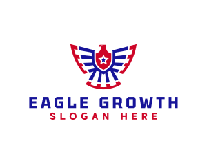 Eagle Patriotic Veteran logo design