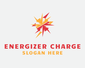 Solar Lightning Energy logo design