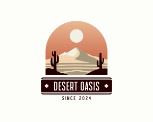 Outdoor Desert Cactus logo design