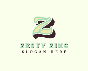 Fancy Stylish Business Letter Z logo design