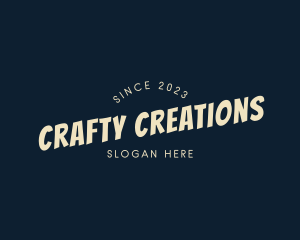 Playful Crafty Company logo design