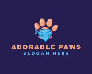 Animal Paw Pet logo design