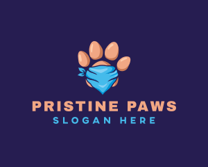 Animal Paw Pet logo design