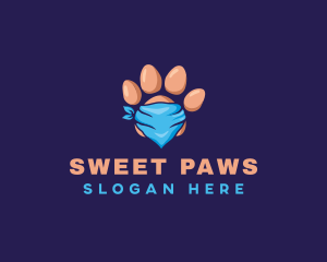 Animal Paw Pet logo design