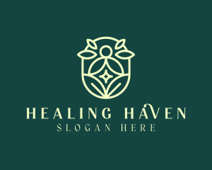 Zen Wellness Healing Yoga logo design