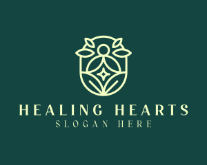 Zen Wellness Healing Yoga logo design