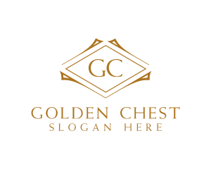 Golden Boutique Hotel logo design