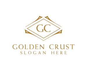 Golden Boutique Hotel logo design