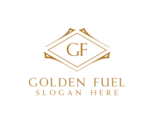 Golden Boutique Hotel logo design