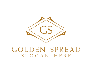 Golden Boutique Hotel logo design