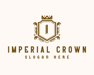 Imperial Crown Crest logo design