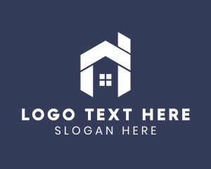 Modern - Modern Geometric House logo design