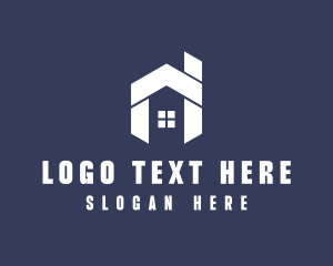 Modern Geometric House logo