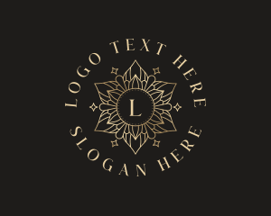 Luxury Floral Mandala logo