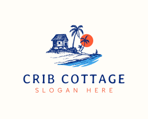 Tropical Beach Vacation logo