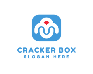 Modern Box App logo design