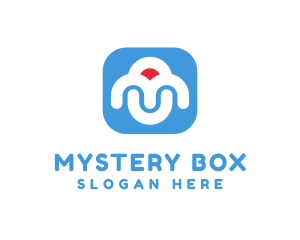 Modern Box App logo design