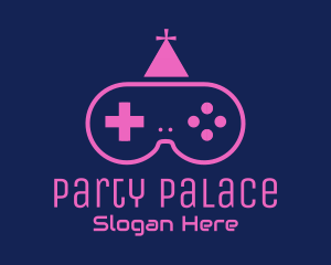 Gamepad Gaming Party logo design