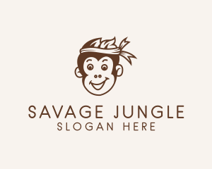 Monkey Gaming Jungle  logo design