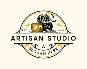 Vintage Camera Photography logo design