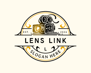 Vintage Camera Photography logo design