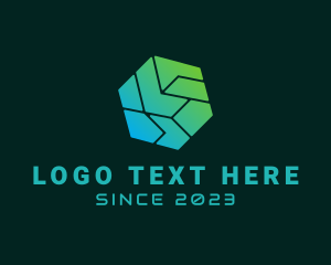 Cyber Tech Hexagon logo