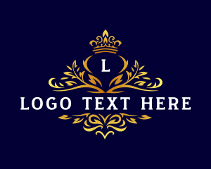 Luxury Ornament Crown logo