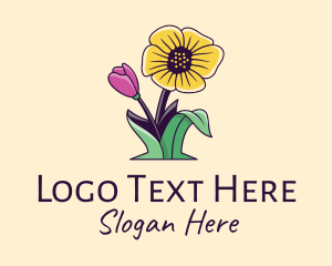 Natural Wild Flowers  logo