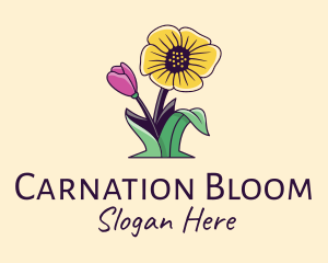 Natural Wild Flowers  logo